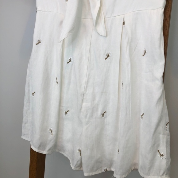 đť…şwhite romper with palm trees - Picture 11 of 17